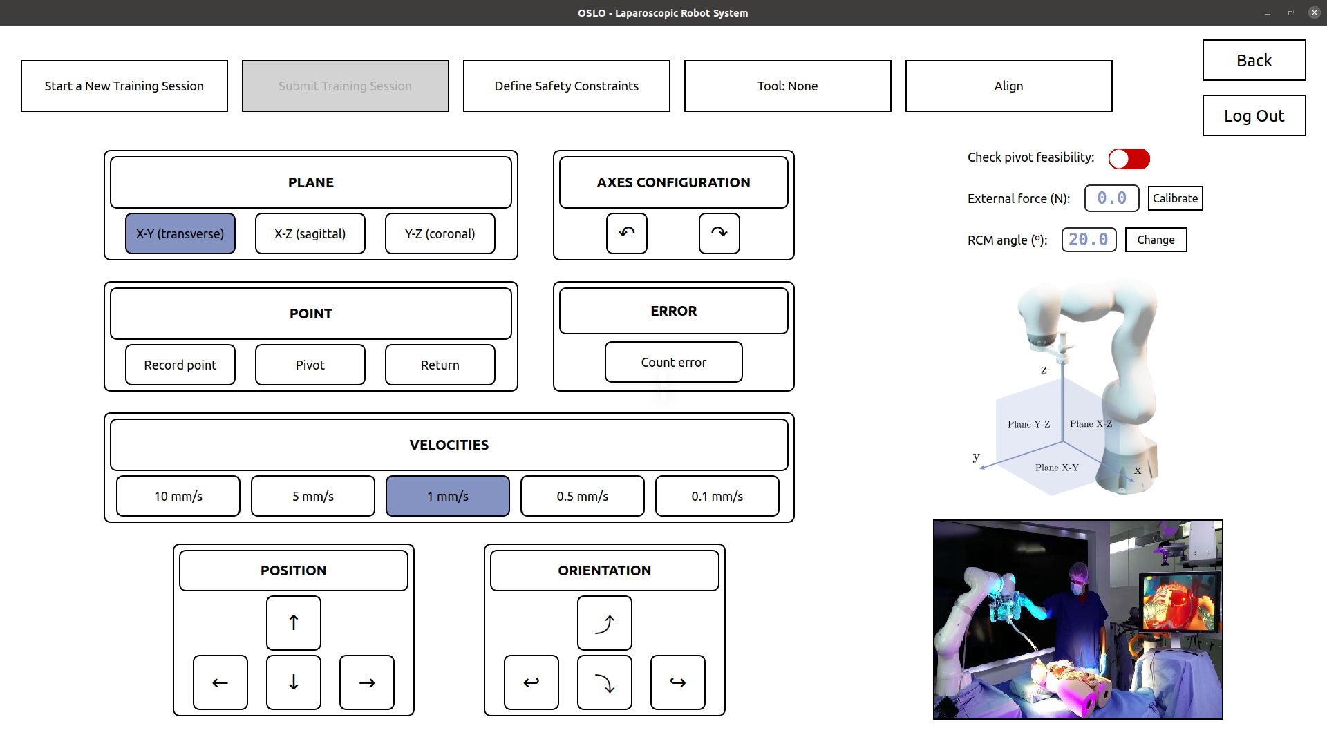 Screen Robot Controller Remote control — documentación de OSLO - 0.1